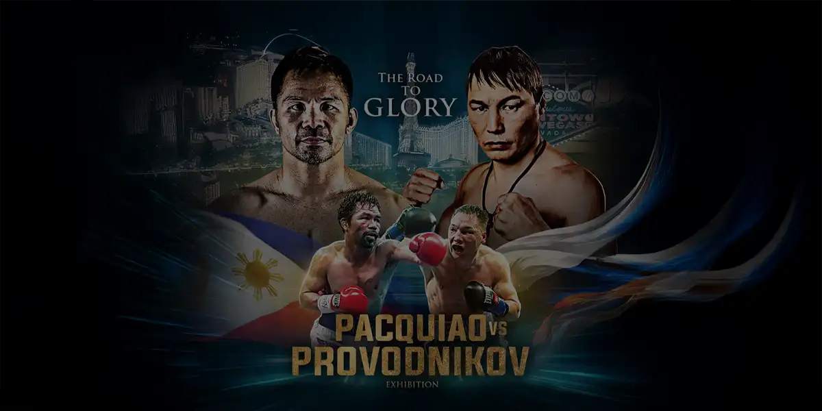 Manny Pacquiao next event promotional image