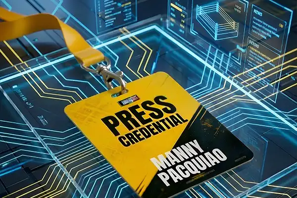 Media Press Pass Credentials for Manny Pacquiao Promotions